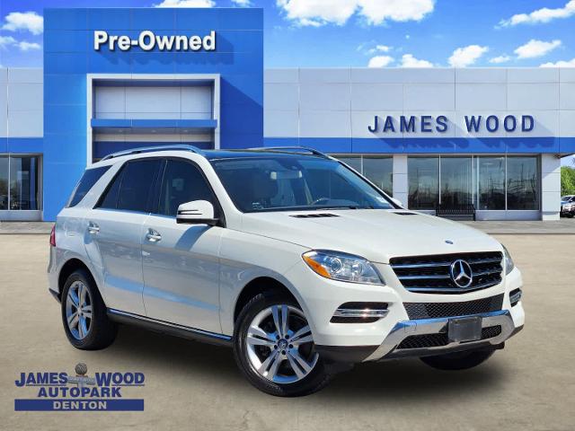 2013 Mercedes-Benz M-Class Vehicle Photo in DENTON, TX 76210-9321