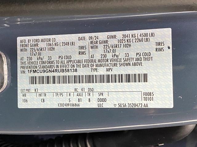 2024 Ford Escape Vehicle Photo in Appleton, WI 54913