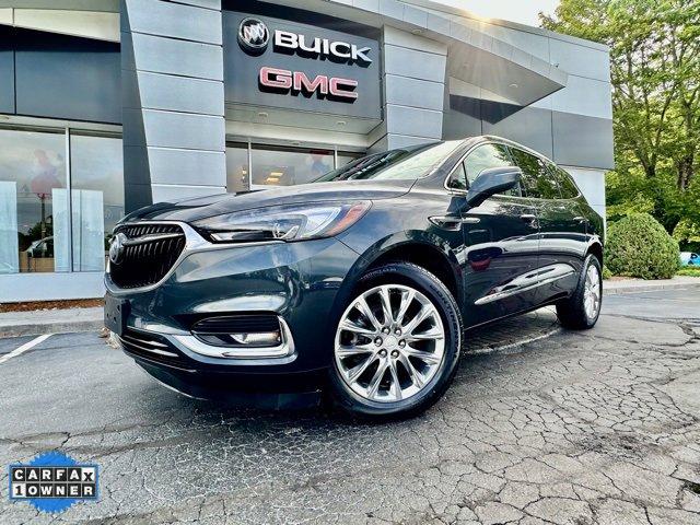 Used 2021 Buick Enclave Essence with VIN 5GAEVAKW9MJ107435 for sale in Mystic, CT