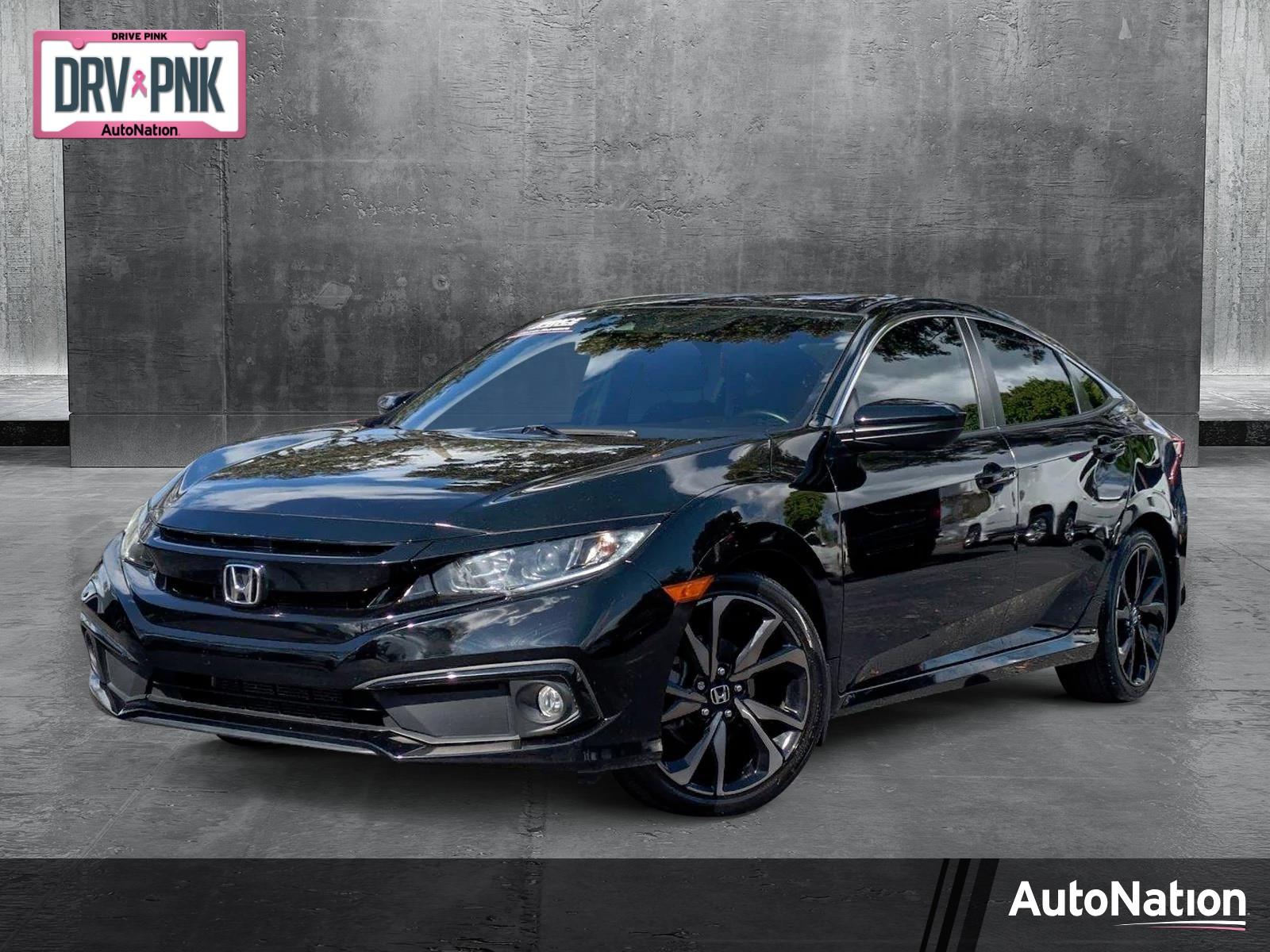 2021 Honda Civic Sedan Vehicle Photo in GREENACRES, FL 33463-3207