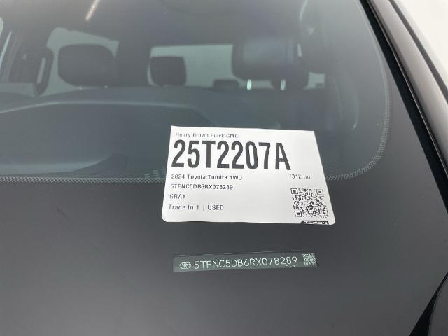 2024 Toyota Tundra Hybrid Vehicle Photo in GILBERT, AZ 85297-0402
