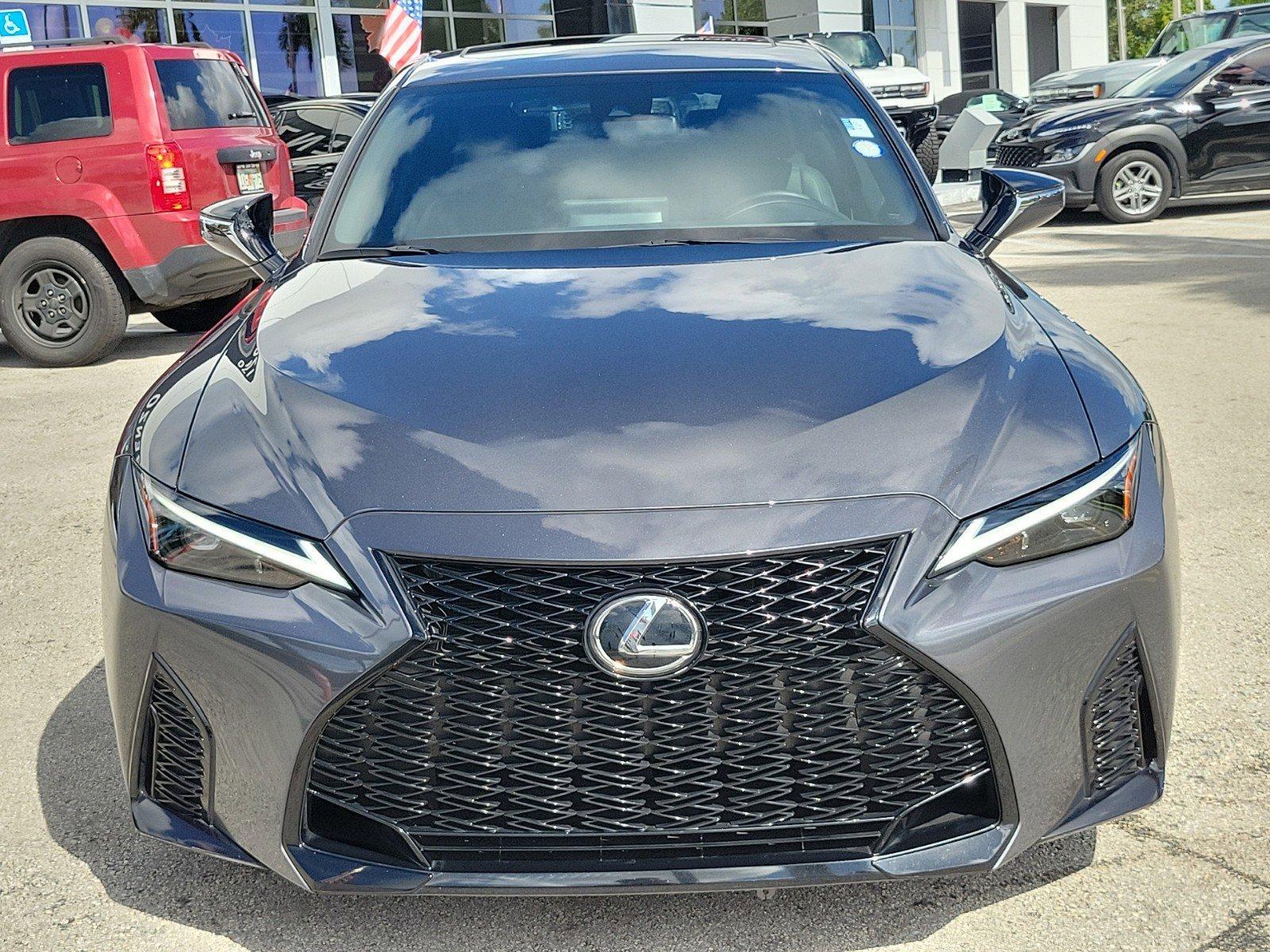 Used 2024 Lexus IS 350 F SPORT DESIGN with VIN JTHBZ1B27R5076221 for sale in Homestead, FL