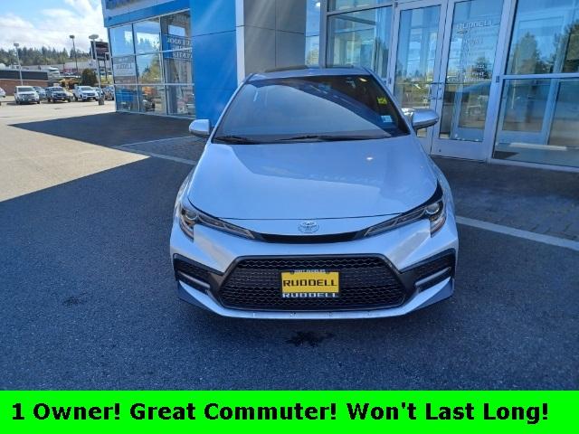 Used 2022 Toyota Corolla XSE with VIN 5YFT4MCE8NP116186 for sale in Port Angeles, WA