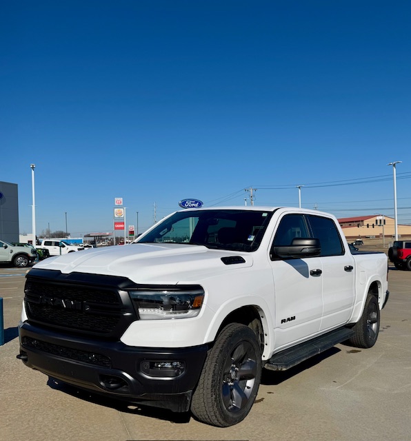 Used 2023 RAM Ram 1500 Pickup Big Horn/Lone Star with VIN 1C6SRFFT3PN575023 for sale in Okmulgee, OK