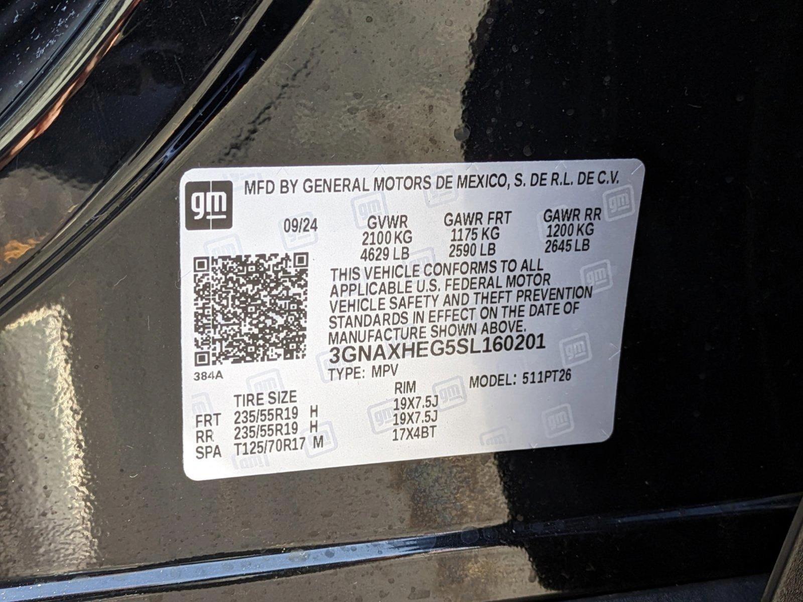 2025 Chevrolet Equinox Vehicle Photo in ORLANDO, FL 32812-3021