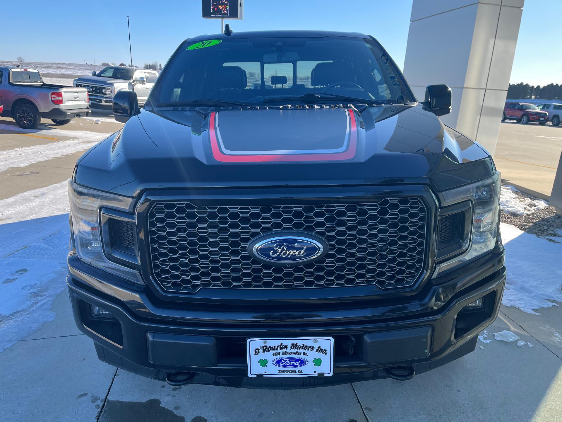 Used 2020 Ford F-150 Lariat with VIN 1FTEW1E44LFC43530 for sale in Tipton, IA