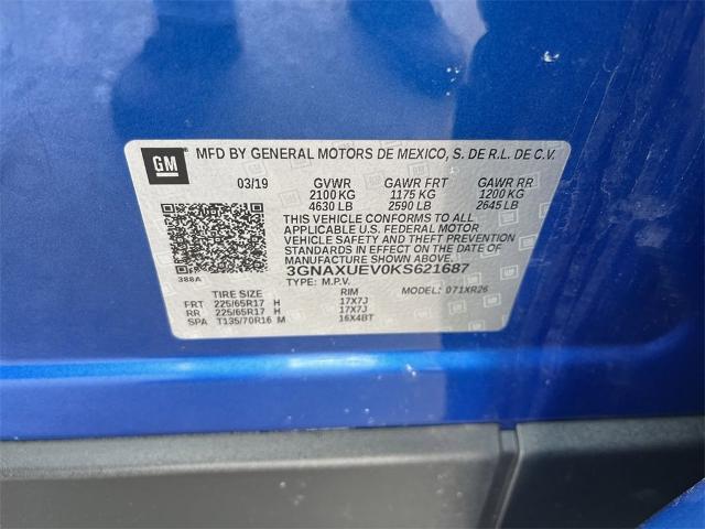 2019 Chevrolet Equinox Vehicle Photo in TULLY, NY 13159-3159