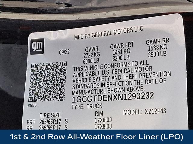 2022 Chevrolet Colorado Vehicle Photo in PAWLING, NY 12564-3219