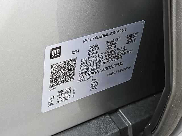 2025 Cadillac Escalade Vehicle Photo in TREVOSE, PA 19053-4984