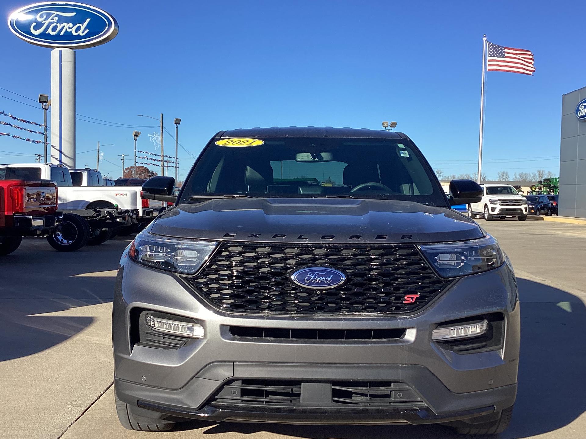 Used 2021 Ford Explorer ST with VIN 1FM5K8GC8MGA25137 for sale in Kansas City