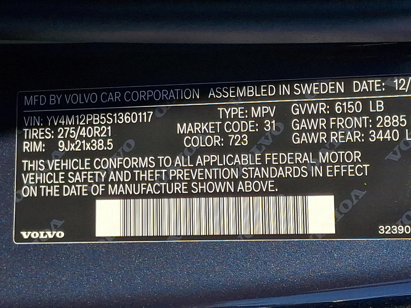 2025 Volvo XC90 Vehicle Photo in Trevose, PA 19053