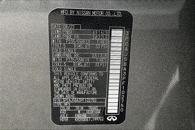 2023 INFINITI QX50 Vehicle Photo in San Antonio, TX 78230