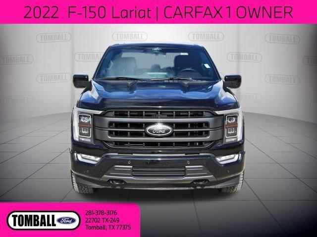 Used 2022 Ford F-150 Lariat with VIN 1FTFW1E53NKD65979 for sale in Tomball, TX