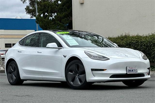 Used 2019 Tesla Model 3 Mid Range with VIN 5YJ3E1EA4KF485947 for sale in Concord, CA