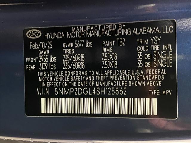 2025 Hyundai SANTA FE Vehicle Photo in Appleton, WI 54913