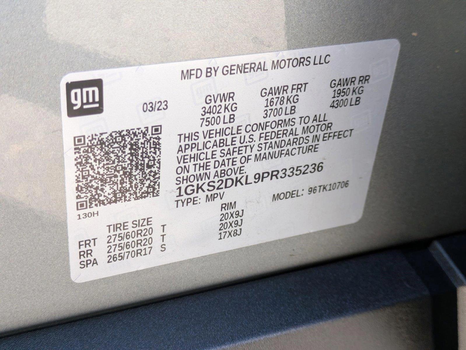 2023 GMC Yukon Vehicle Photo in GOLDEN, CO 80401-3850