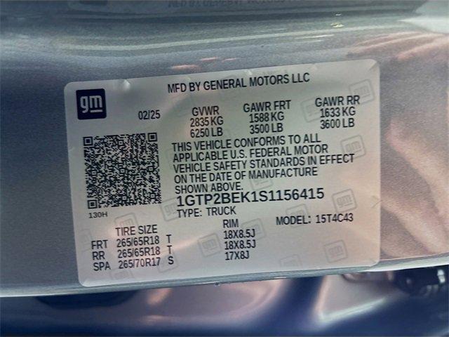 2025 GMC Canyon Vehicle Photo in PUYALLUP, WA 98371-4149