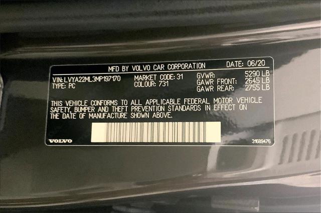 2021 Volvo S90 Vehicle Photo in Lees Summit, MO 64086