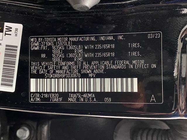 2023 Toyota Highlander Vehicle Photo in Appleton, WI 54913