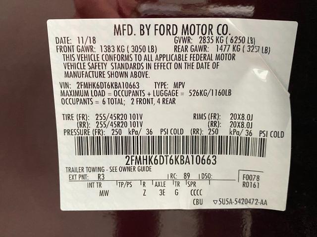 2019 Ford Flex Vehicle Photo in Appleton, WI 54913