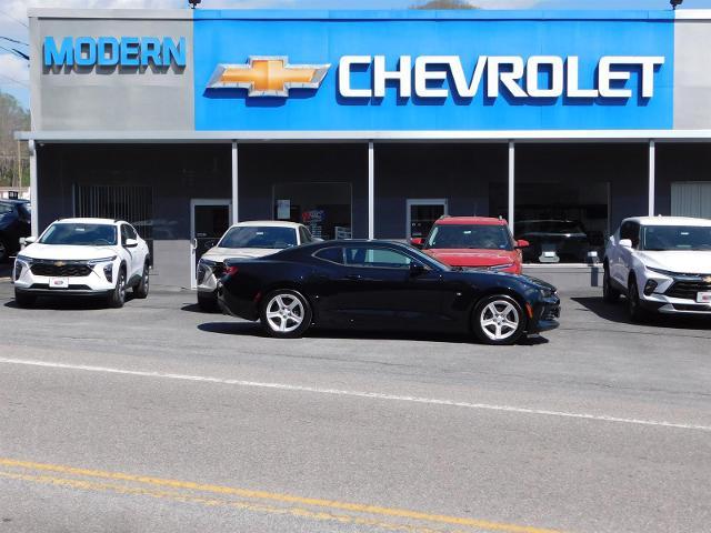Black 2017 Chevrolet Camaro LS Coupe RWD Coupe Rear-Wheel Drive 6-Speed Manual