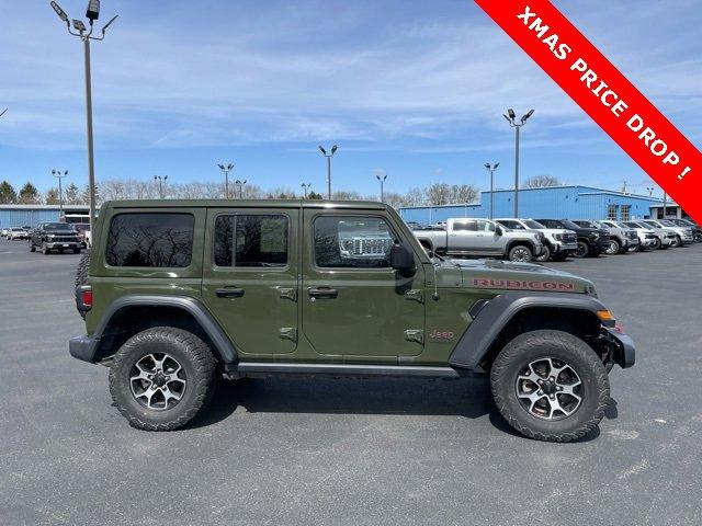 Used 2020 Jeep Wrangler Unlimited Rubicon with VIN 1C4HJXFG0LW332048 for sale in Princeton, IL