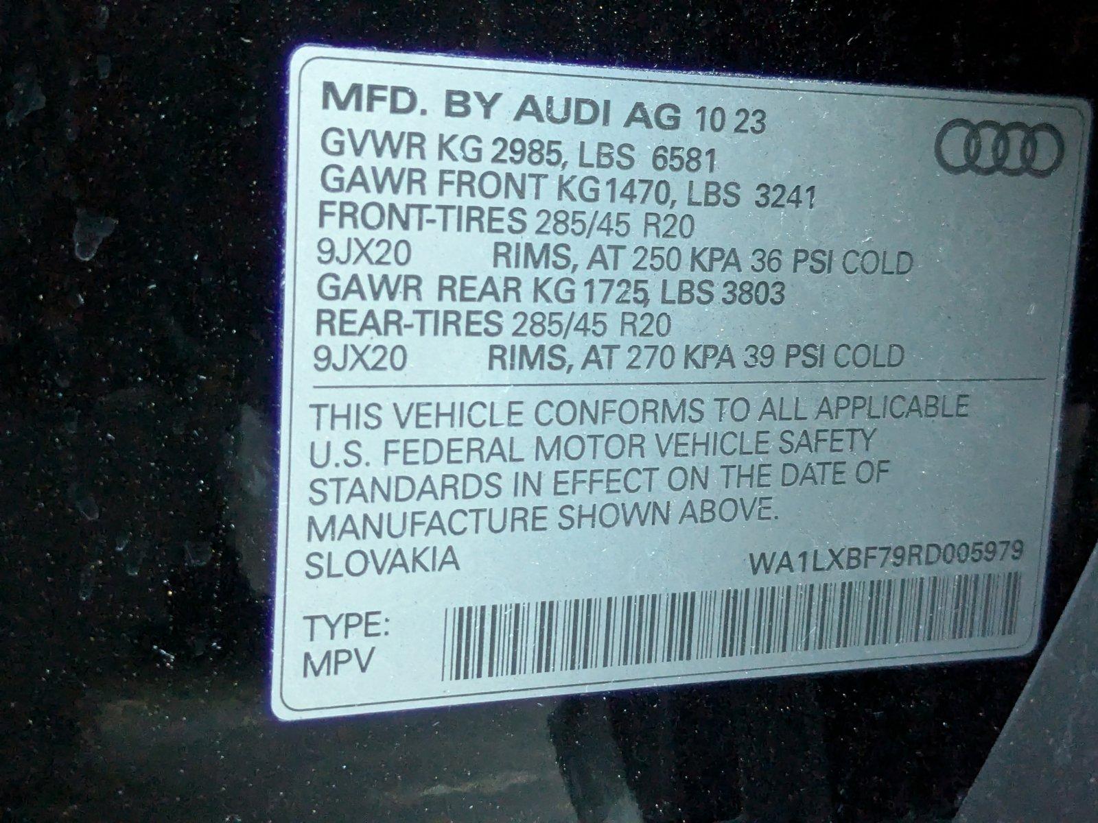 2024 Audi Q7 Vehicle Photo in Maitland, FL 32751