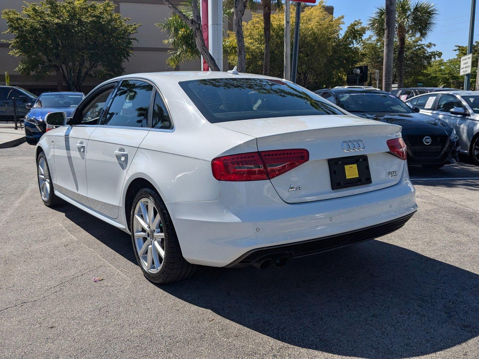 2015 Audi A4 Vehicle Photo in Miami, FL 33135