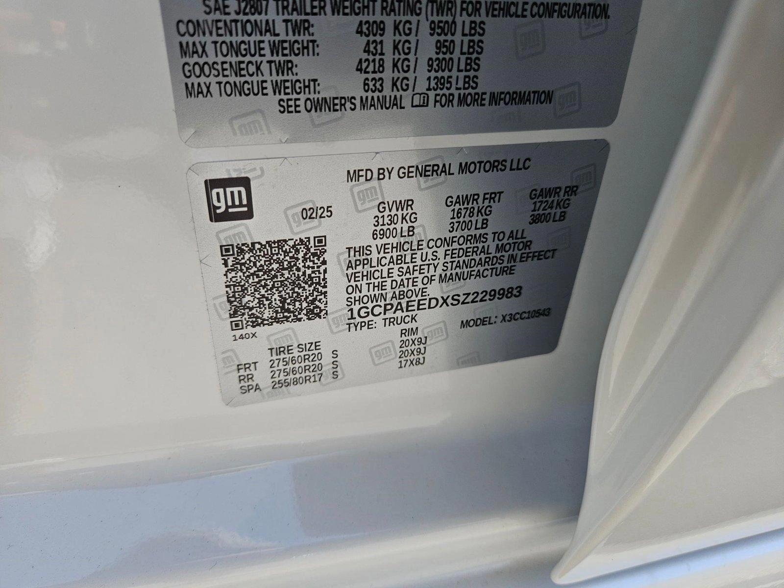 2025 Chevrolet Silverado 1500 Vehicle Photo in AUSTIN, TX 78759-4154