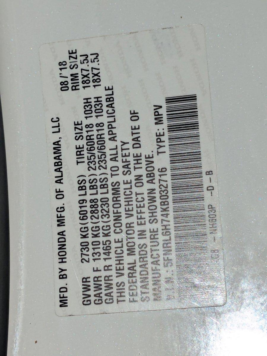 2019 Honda Odyssey Vehicle Photo in Panama City, FL 32401