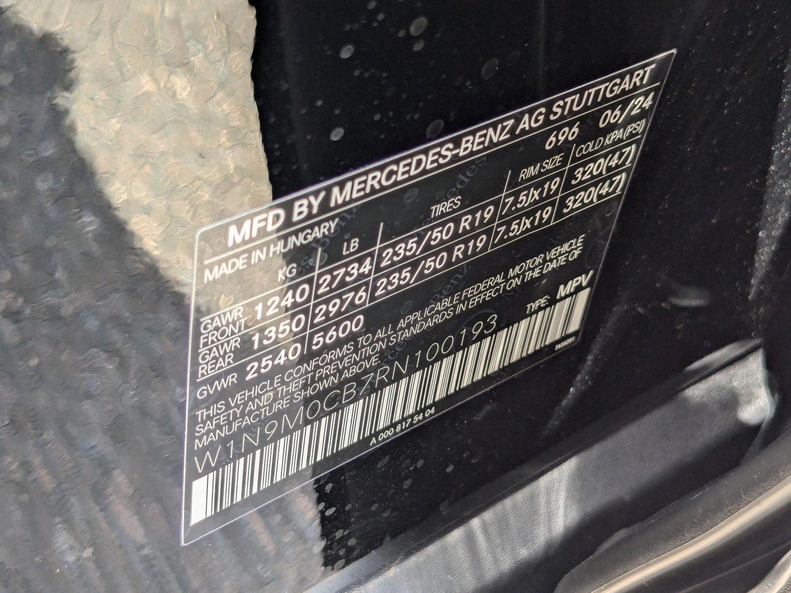 2024 Mercedes-Benz EQB Vehicle Photo in Sarasota, FL 34231