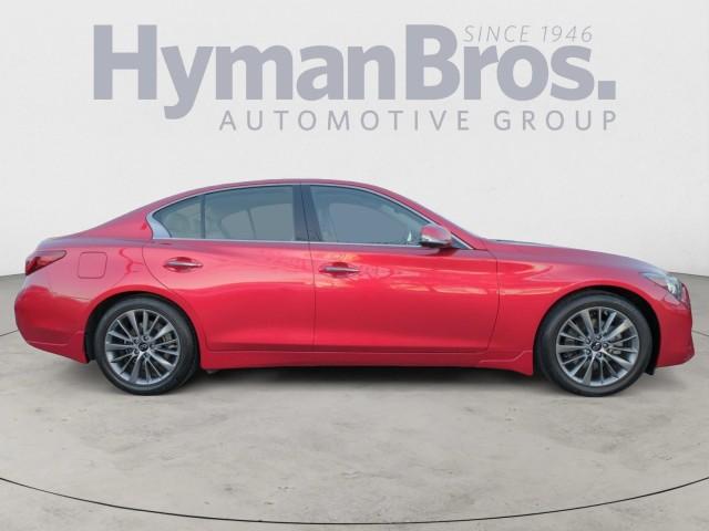 Used 2023 INFINITI Q50 LUXE with VIN JN1EV7BP9PM511139 for sale in Midlothian, VA