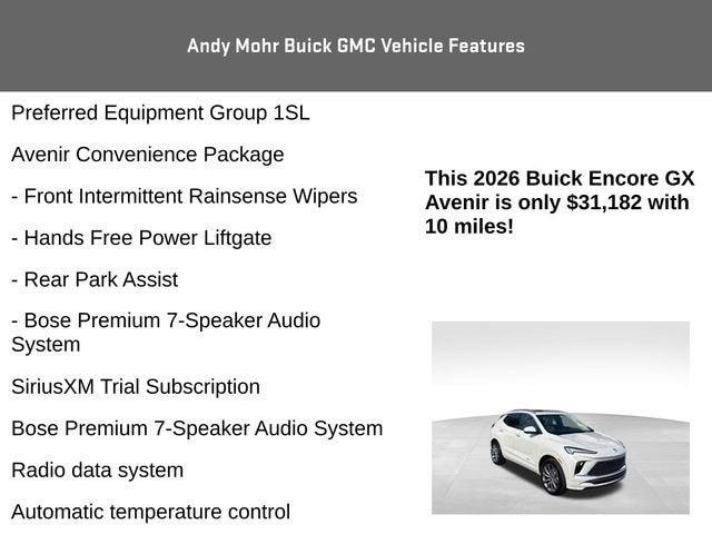 2026 Buick Encore GX Vehicle Photo in Fishers, IN 46038