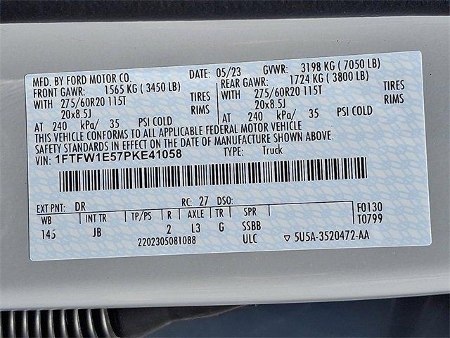 2023 Ford F-150 Vehicle Photo in LANCASTER, PA 17601-0000
