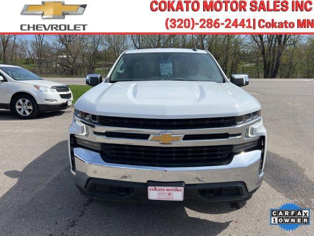 Used 2021 Chevrolet Silverado 1500 LT with VIN 1GCRYDED8MZ113828 for sale in Cokato, Minnesota