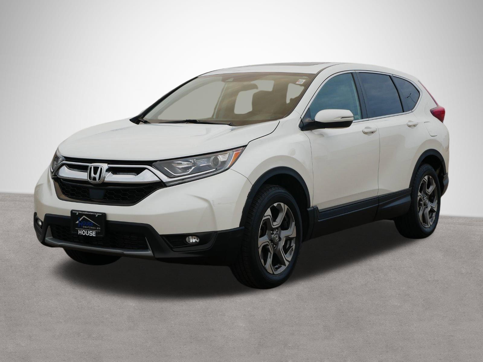 Used 2018 Honda CR-V EX with VIN 2HKRW2H57JH669159 for sale in Owatonna, Minnesota