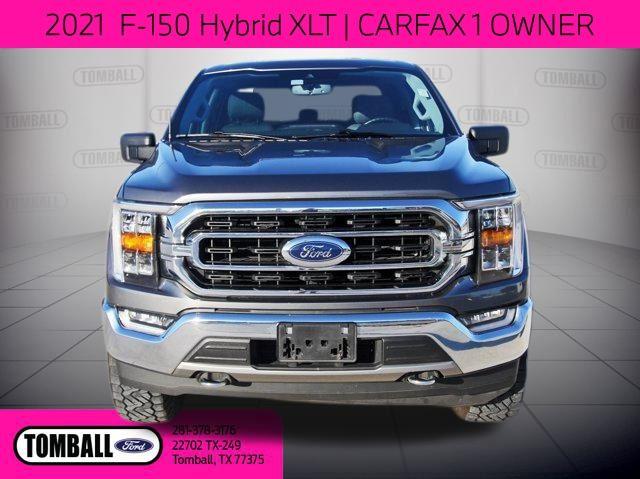 Used 2021 Ford F-150 XLT with VIN 1FTFW1ED7MFB42049 for sale in Tomball, TX