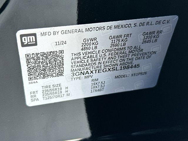 2025 Chevrolet Equinox Vehicle Photo in RIVERSIDE, CA 92504-4106