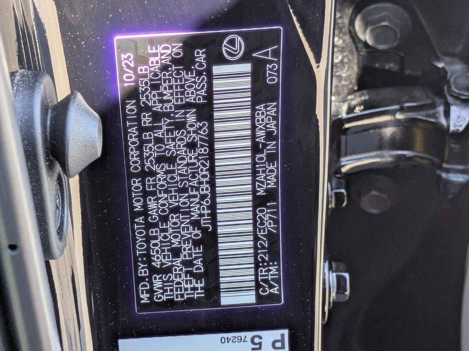 2024 Lexus UX 250h Vehicle Photo in Clearwater, FL 33761