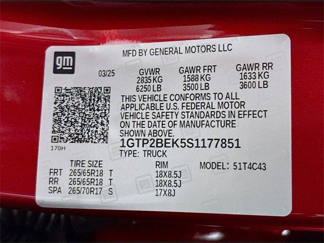 2025 GMC Canyon Vehicle Photo in PUYALLUP, WA 98371-4149