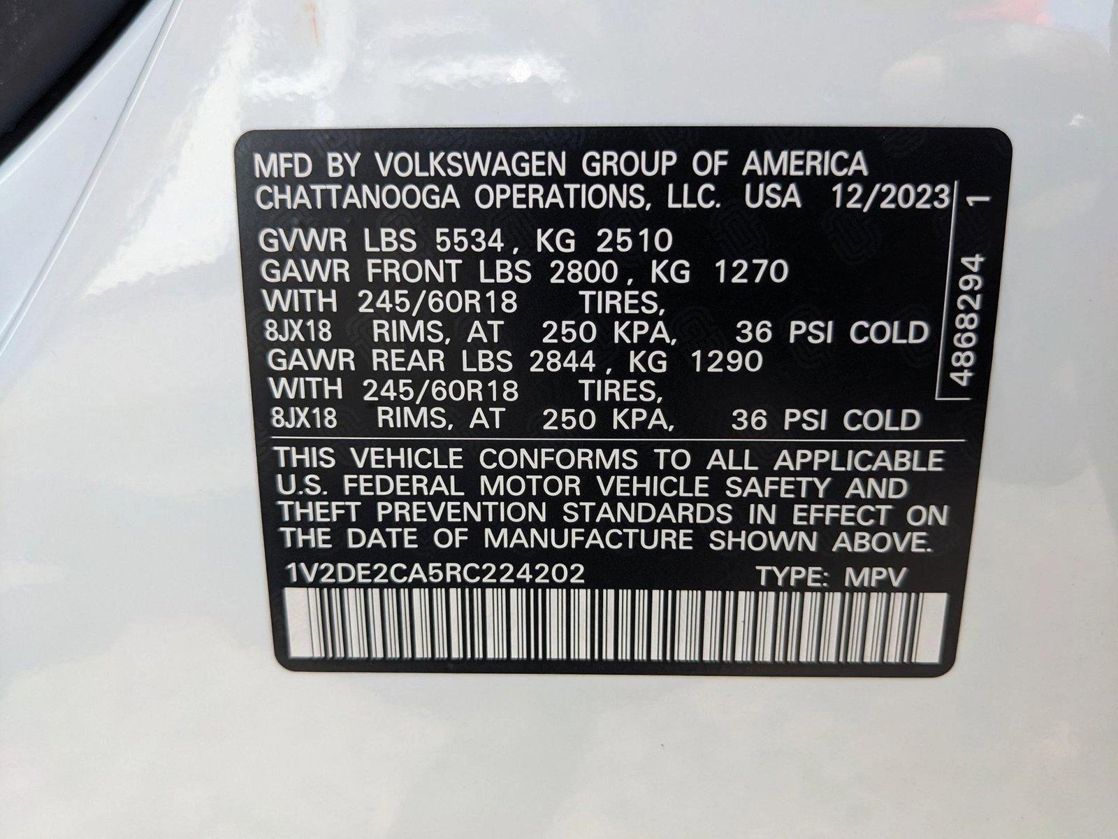 2024 Volkswagen Atlas Cross Sport Vehicle Photo in HOUSTON, TX 77034-5009