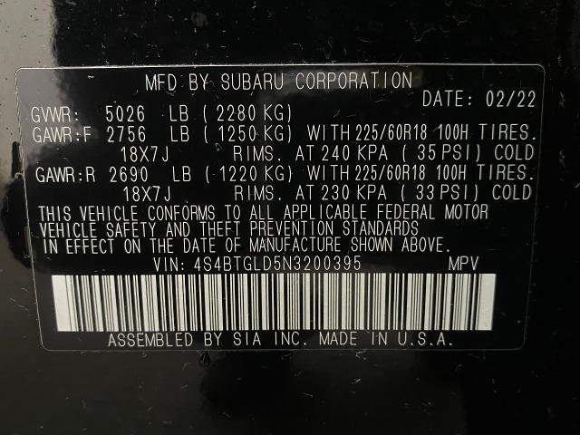 2022 Subaru Outback Vehicle Photo in Appleton, WI 54913