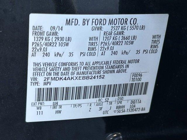 2014 Ford Edge Vehicle Photo in DALLAS, TX 75244-5909