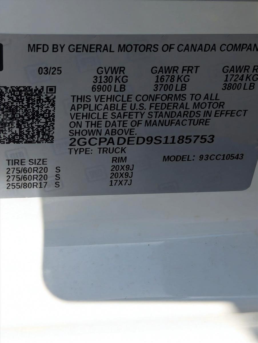 2025 Chevrolet Silverado 1500 Vehicle Photo in GREENACRES, FL 33463-3207