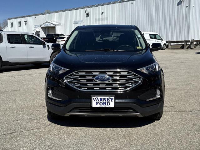 Used 2022 Ford Edge Titanium with VIN 2FMPK4K98NBB06029 for sale in Newport, ME