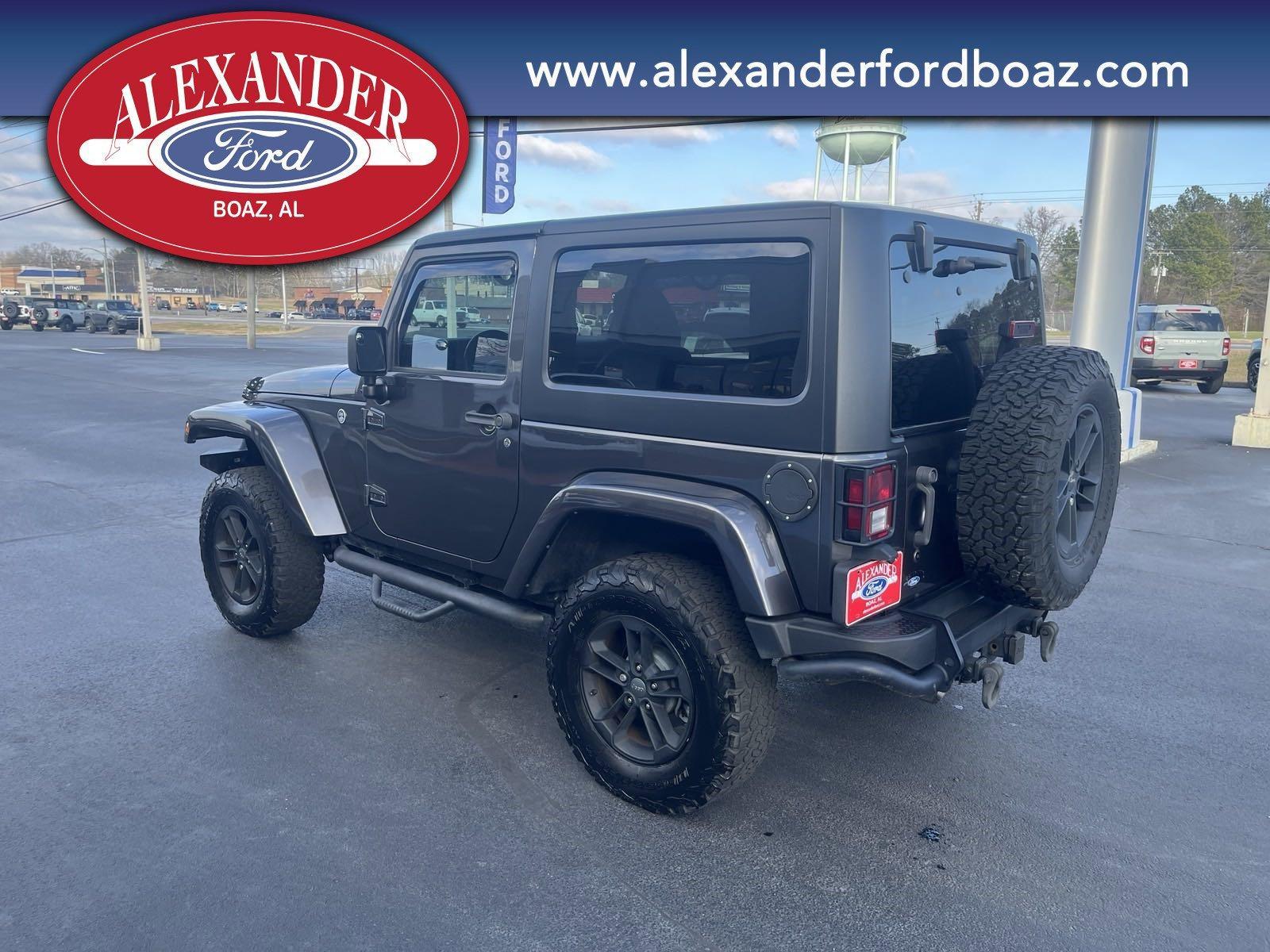 Used 2017 Jeep Wrangler Winter with VIN 1C4AJWBG4HL619595 for sale in Boaz, AL