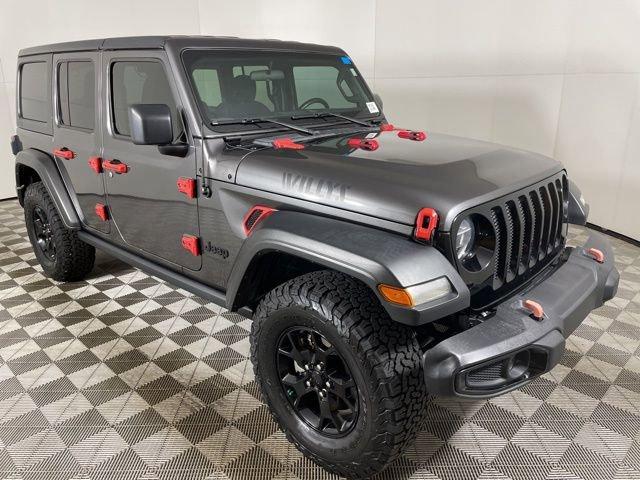 Used 2020 Jeep Wrangler Unlimited Willys with VIN 1C4HJXDG9LW325442 for sale in Phoenix, AZ