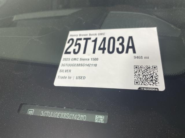2025 GMC Sierra 1500 Vehicle Photo in GILBERT, AZ 85297-0402