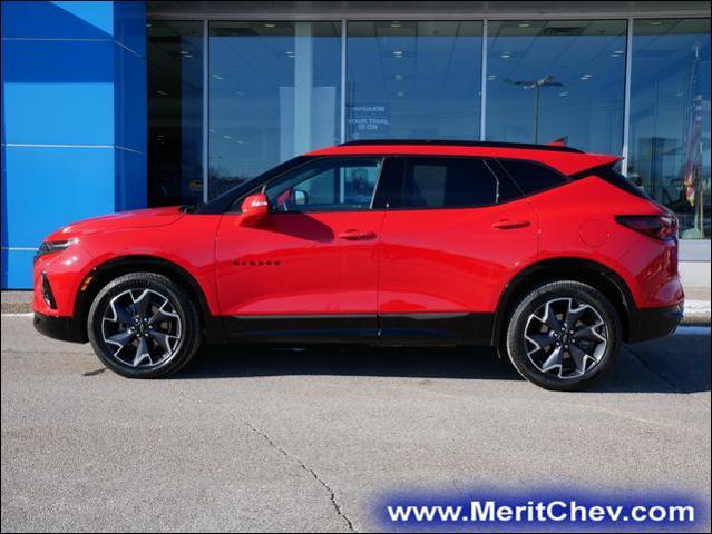 2022 Chevrolet Blazer Vehicle Photo in MAPLEWOOD, MN 55119-4794