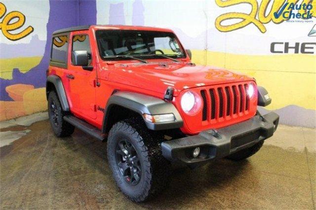 Used 2019 Jeep Wrangler Sport with VIN 1C4GJXAG2KW668110 for sale in Saint Johns, MI